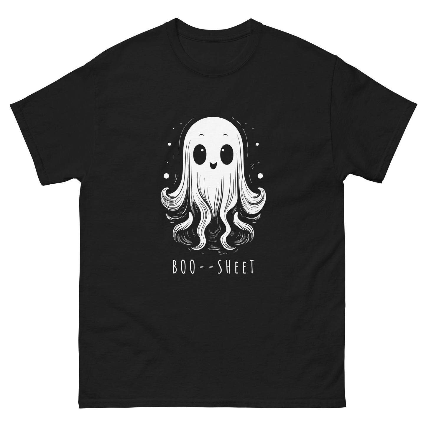 Boo Sheet Cute White Ghost Halloween