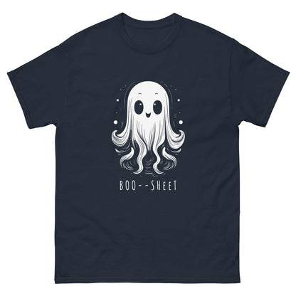 Boo Sheet Cute White Ghost Halloween