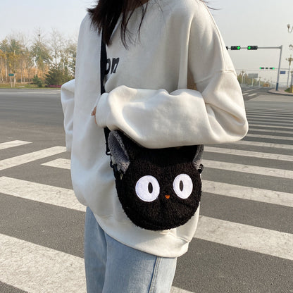 Women&#039;s Bag Autumn And Winter New Cute Doll Women&#039;s Shoulder Bag Fashionable Western Style Crossbody Small Round Bag Student Mobile Phone Bag